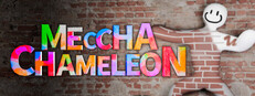 MECCHA CHAMELEON Title Screen - Pixel Art Style