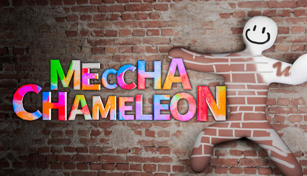MECCHA CHAMELEON Title Screen - Camouflage Concept